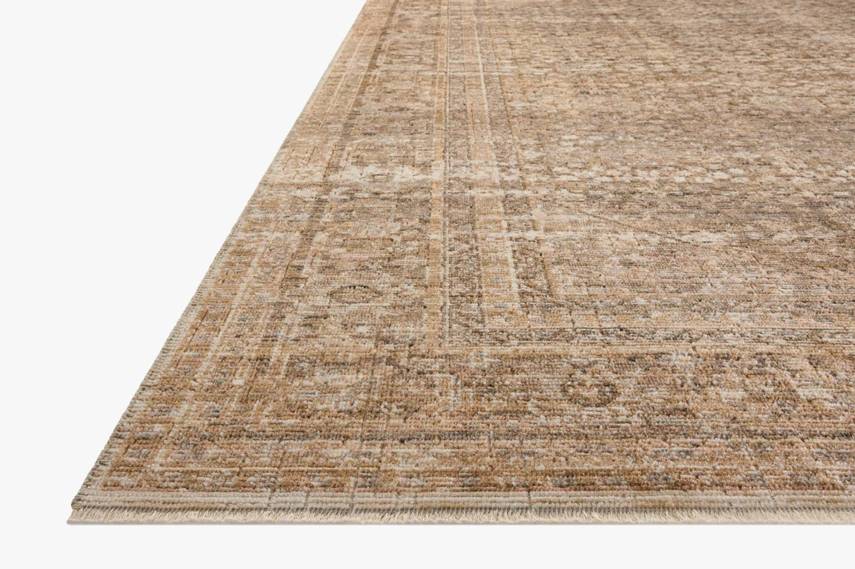 Loloi Heritage Clay / Natural Rug 0-RUGS-patterned Loloi
