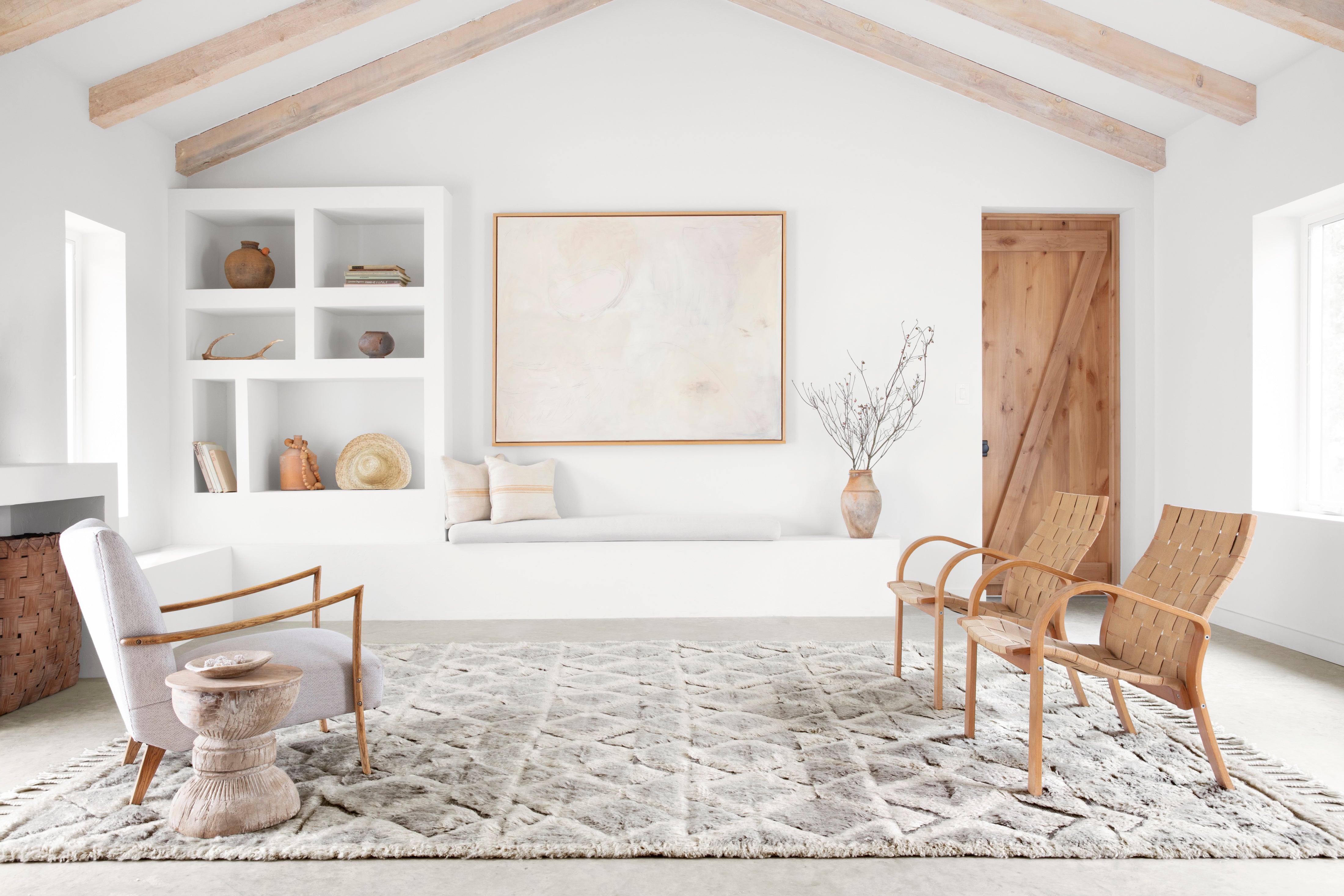 Loloi Hygge Smoke / Taupe Rug 2-RUGS - w Rug & Weave