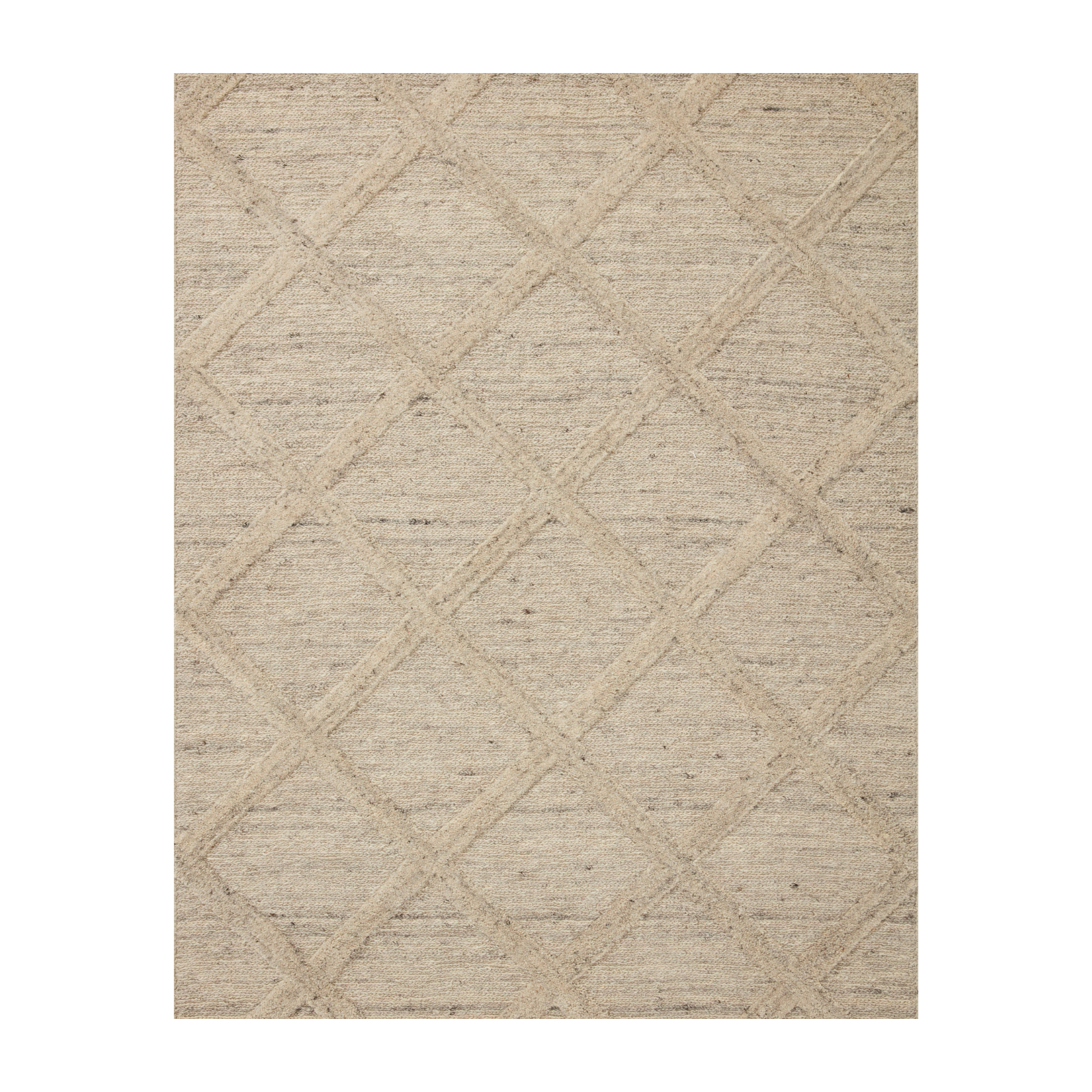 Loloi Hunter Oatmeal Rug 1-RUGS - wool Loloi