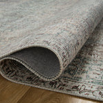 Chris Loves Julia x Loloi Jules Emerald / Antique Ivory Rug 0-patterned Loloi