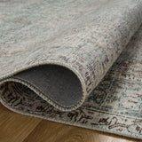 Chris Loves Julia x Loloi Jules Emerald / Antique Ivory Rug 0-patterned Loloi