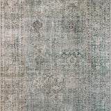Chris Loves Julia x Loloi Jules Emerald / Antique Ivory Rug 0-patterned Loloi