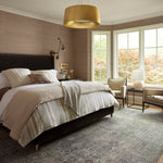 Chris Loves Julia x Loloi Jules Emerald / Antique Ivory Rug 0-patterned Loloi