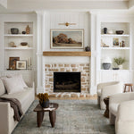 Chris Loves Julia x Loloi Jules Emerald / Antique Ivory Rug 0-patterned Loloi