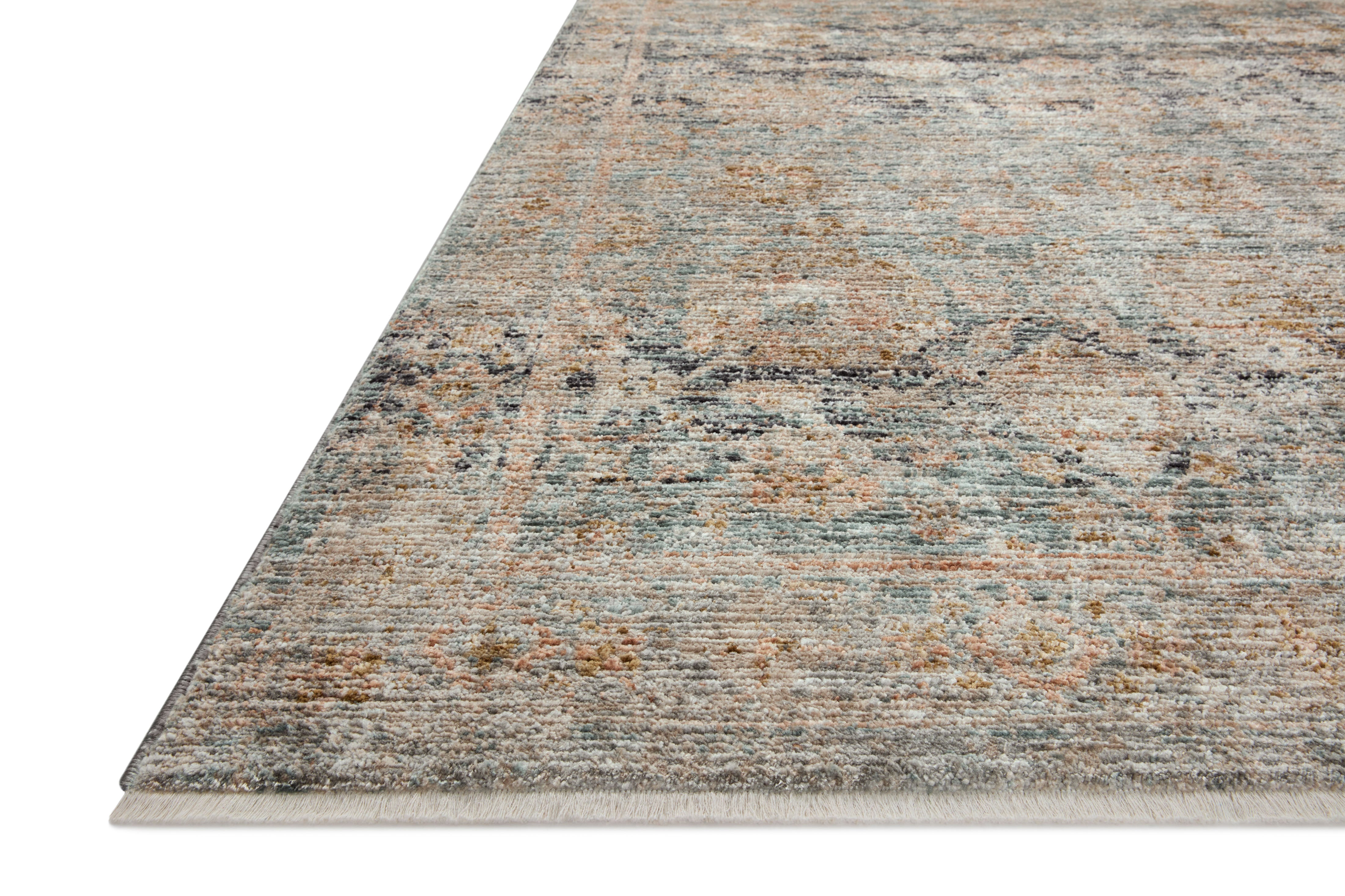 Jean Stoffer x Loloi Katherine Ocean / Coral Rug 0-patterned rugs Loloi