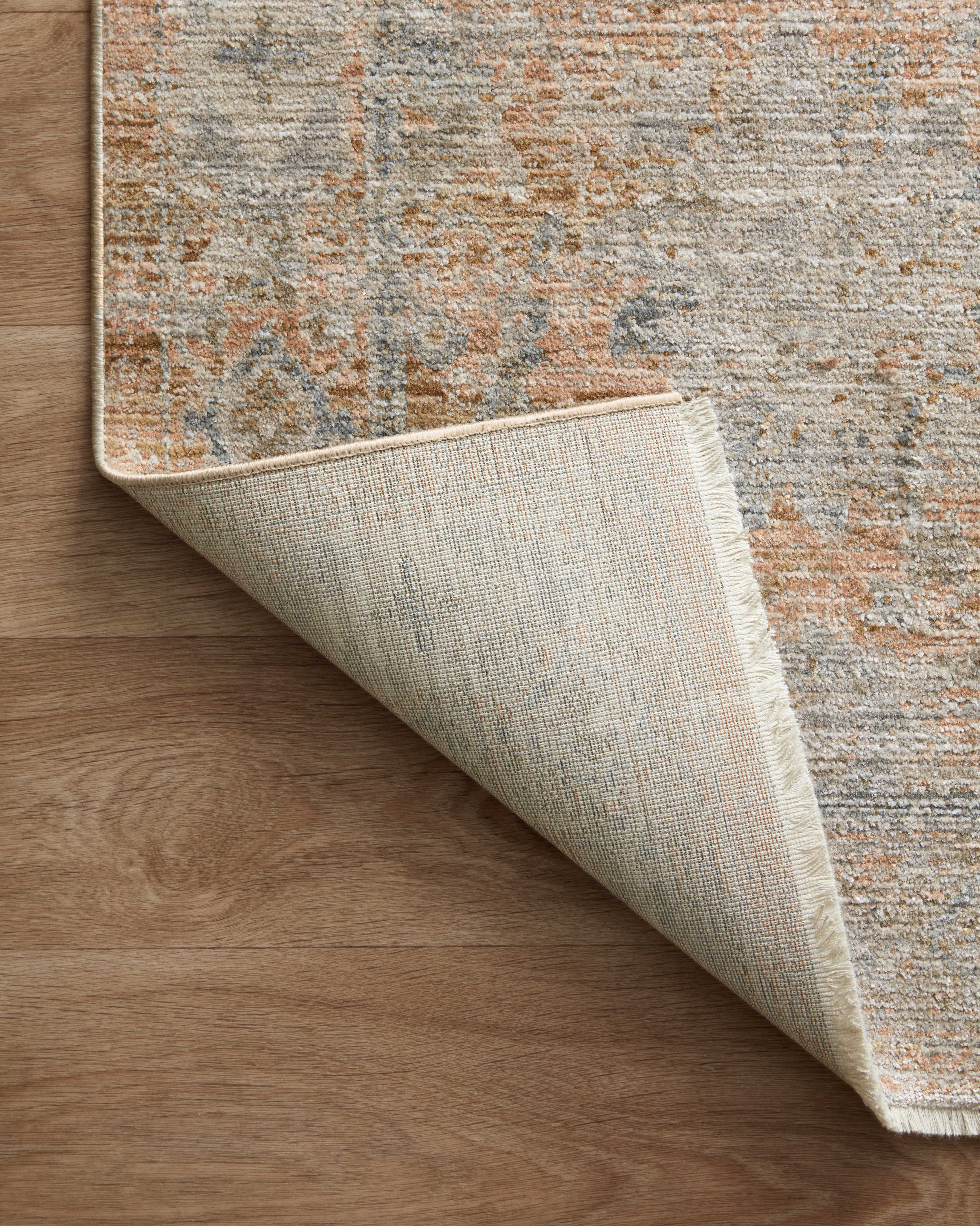 Jean Stoffer x Loloi Katherine Terracotta / Smoke Rug 0-patterned rugs Loloi