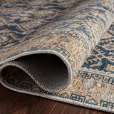 Loloi Lenna Indigo / Natural Rug 2 - RUGS - patterned Loloi