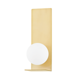 Lani Wall Sconce LIGHTING - sconce Hudson Valley Lighting Aged Brass