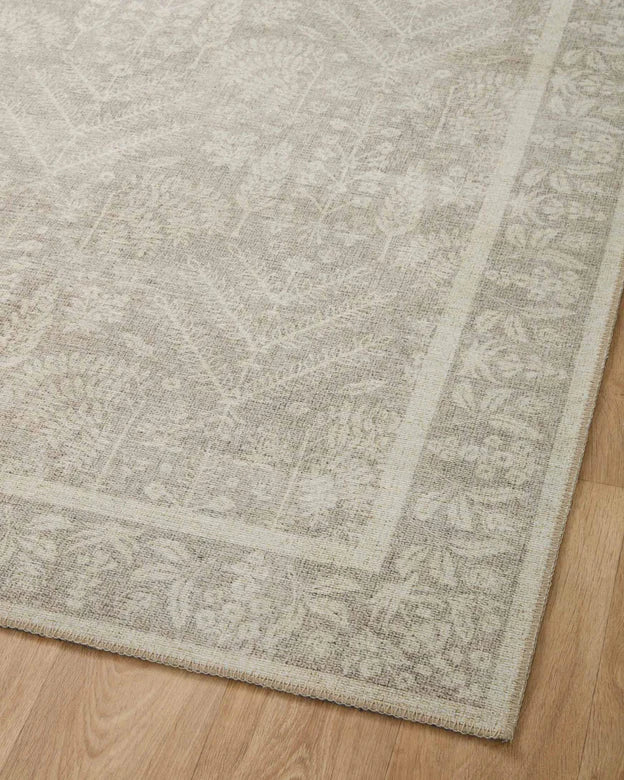 Rifle Paper Co. x Loloi/ Maison Bough Natural Rug 0 - RUGS - patterned Loloi