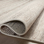 Amber Lewis x Loloi Malibu Ivory / Dove Rug No. 02 5-Rugs - indoor/outdoor Loloi