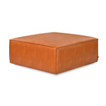 Gus* Modern Mix Modular Ottoman 8 - b - FURNITURE - modular - mix Gus Vegan Appleskin Leather Cognac
