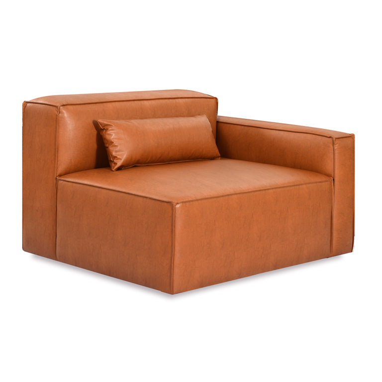 Gus* Modern Mix Modular Arm Right 8 - b - FURNITURE - modular - mix Gus Vegan Appleskin Leather Cognac