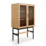 Gus* Modern Munro Vitrine Cabinet 7 - FURNITURE - bookcase/cabinet Gus White Oak