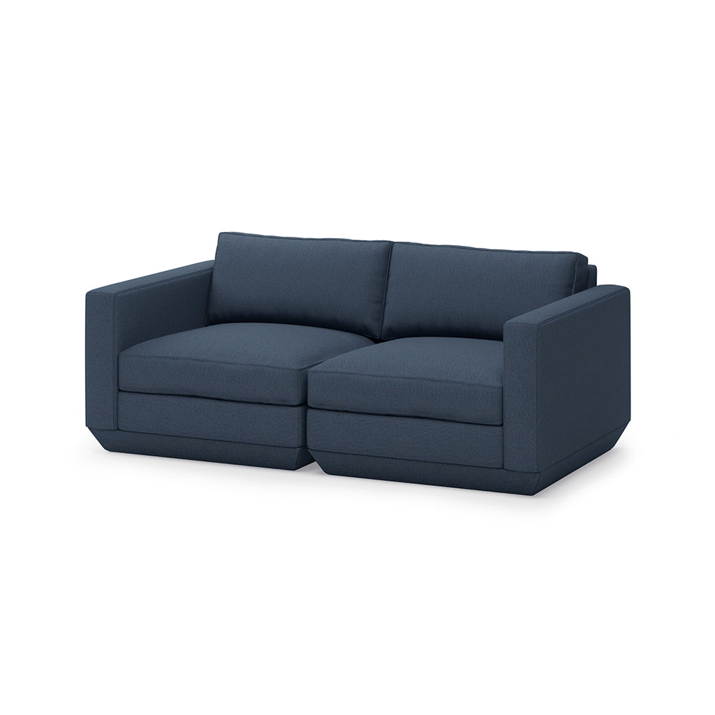 Gus* Modern Podium Two Piece 72" Sofa 8 - d - FURNITURE - modular - podium Gus