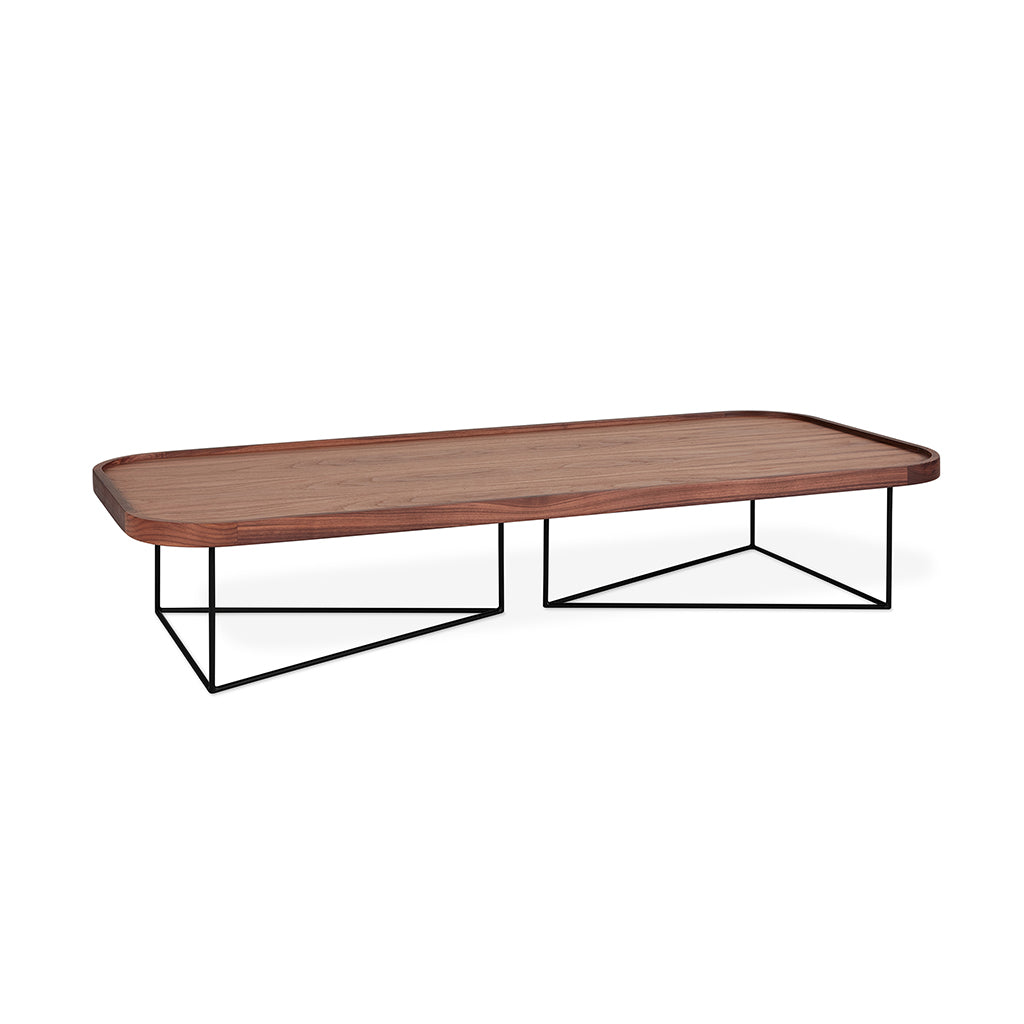 Gus* Modern Porter Coffee Table - Rectangle 4 - a - FURNITURE - coffee table - rectangle Gus Walnut