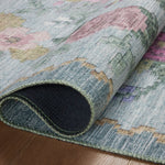 Rifle Paper Co. x Loloi Rosa Antique Rose Sky Rug 0-RUGS-patterned Loloi