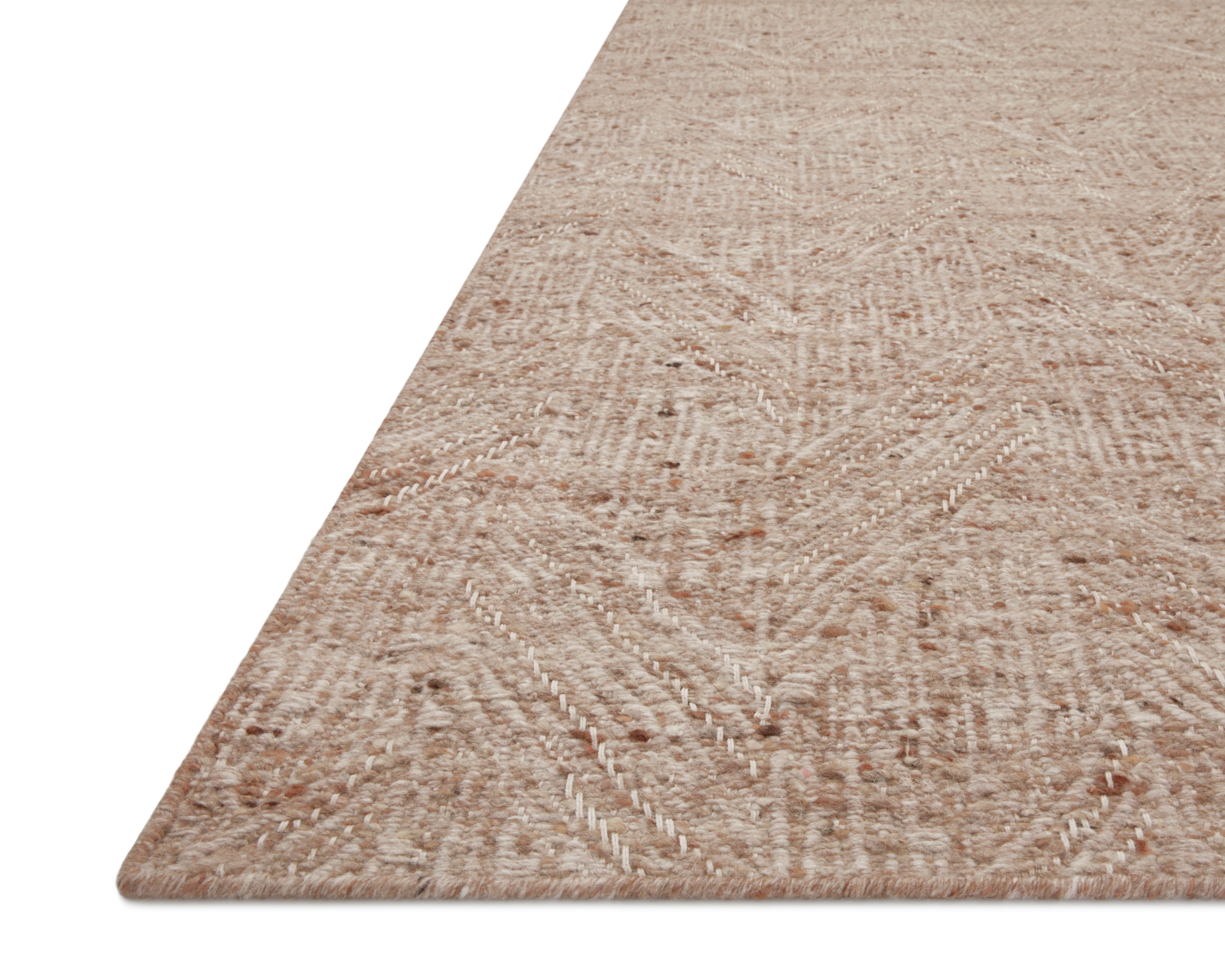 Loloi Raven Oatmeal / Natural Rug 0-RUGS - wool Loloi