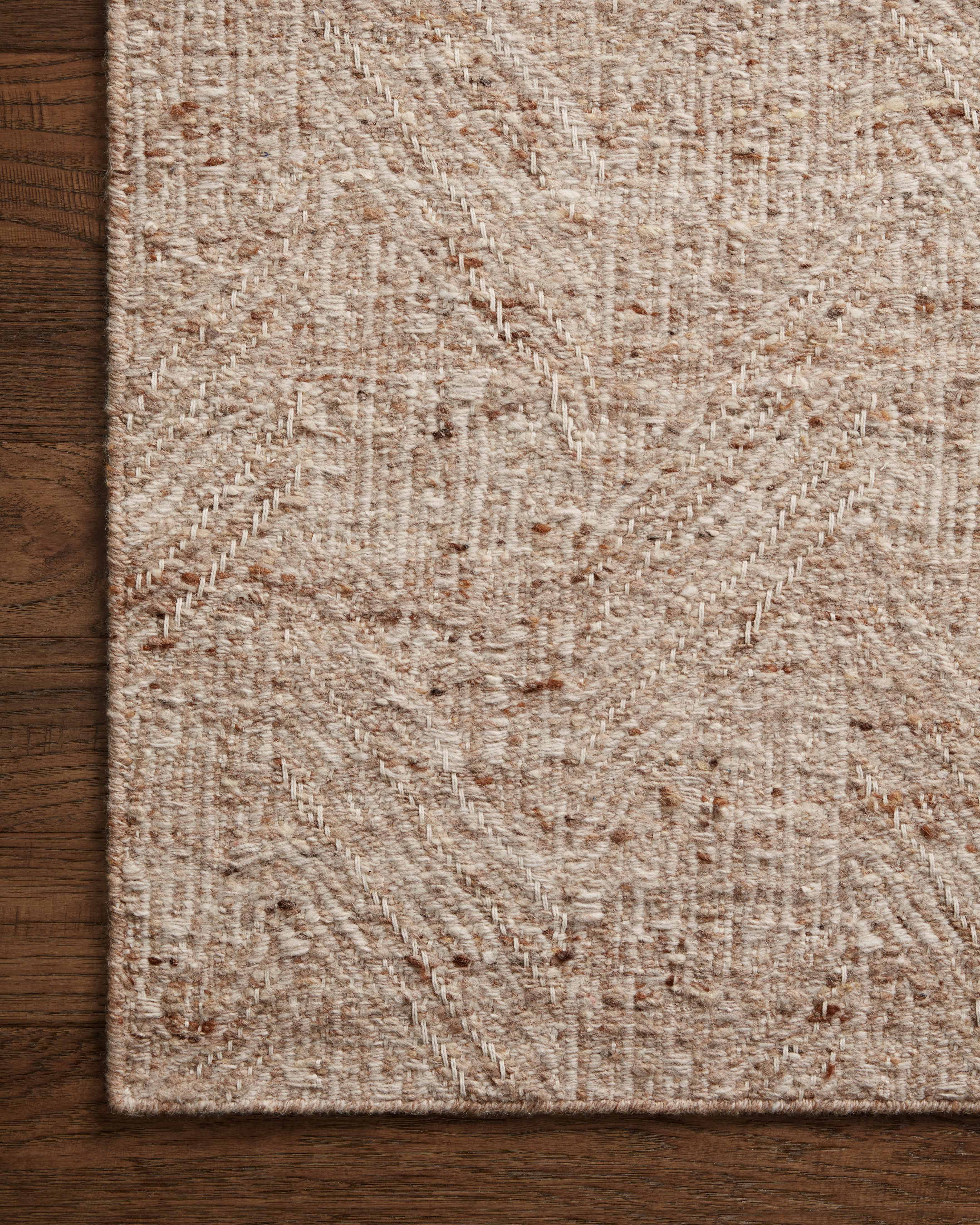Loloi Raven Oatmeal / Natural Rug 0-RUGS - wool Loloi