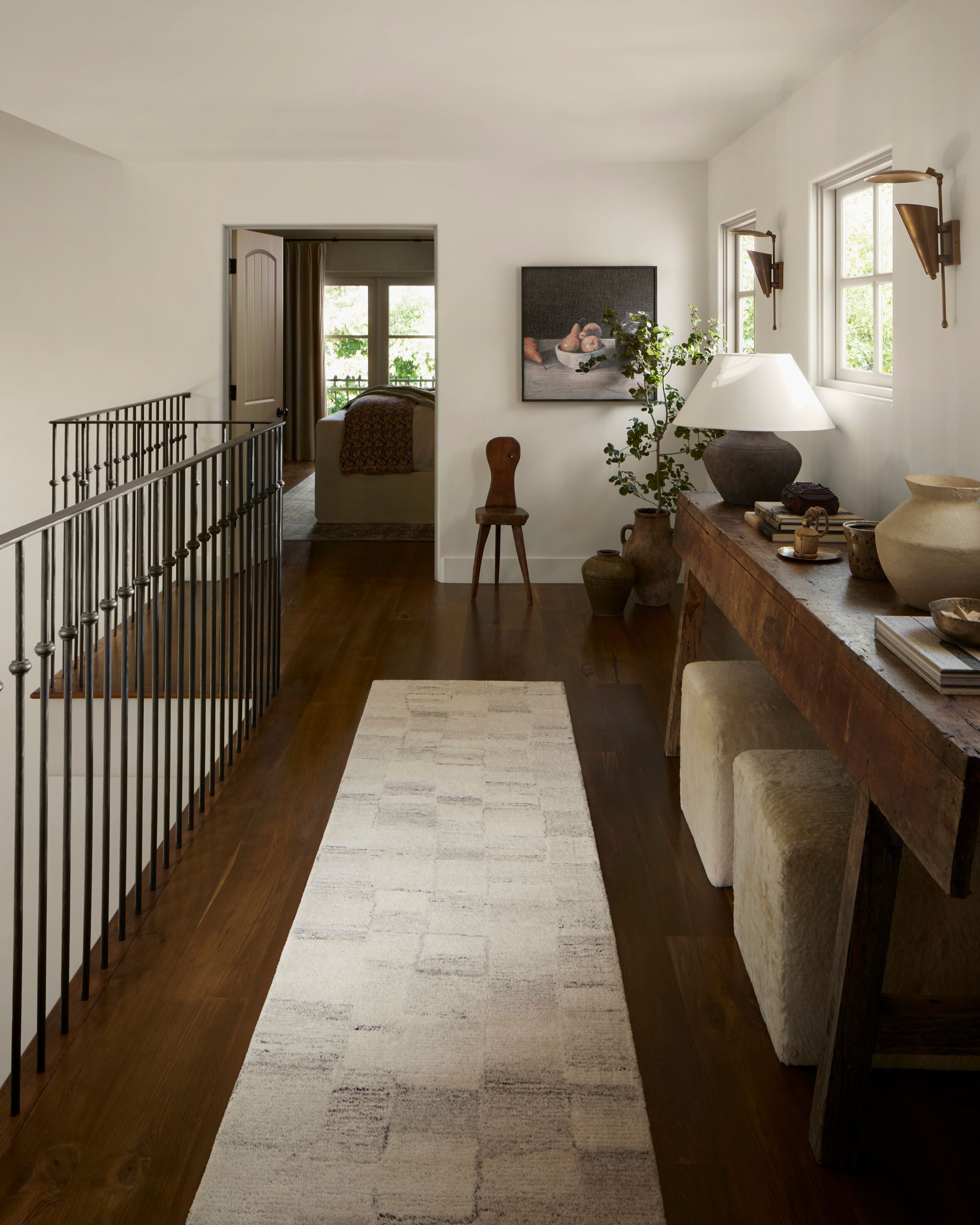 Amber Lewis x Loloi Rocky Ivory / Silver Rug 1-natural fibre rugs Loloi