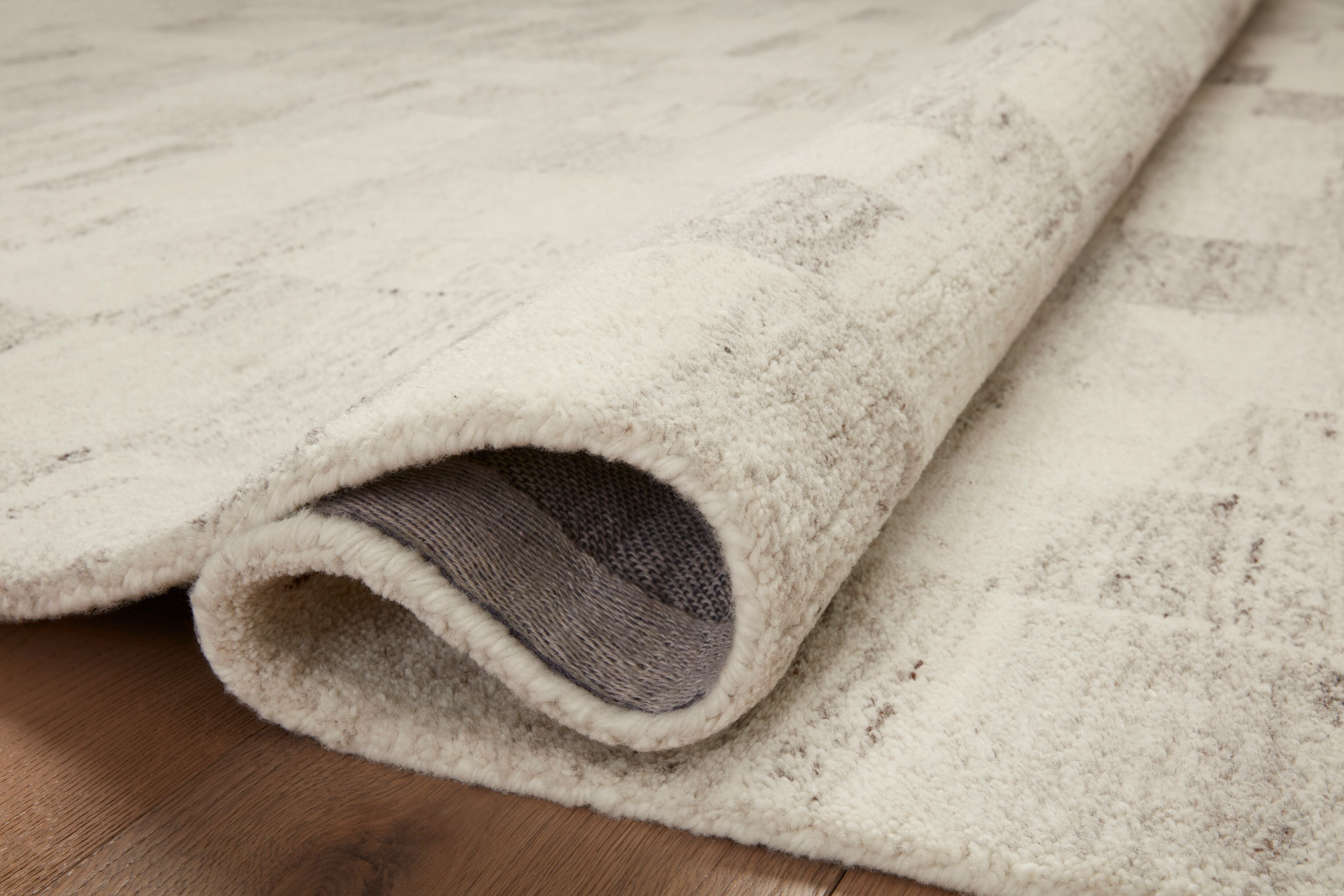 Amber Lewis x Loloi Rocky Ivory / Silver Rug 1-natural fibre rugs Loloi