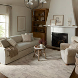 Amber Lewis x Loloi Rocky Ivory / Silver Rug 1-natural fibre rugs Loloi