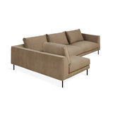 Gus* Modern Renfrew Sectional 2 - FURNITURE - sectional Gus Merino Mocha Left Facing
