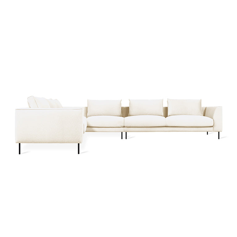 Gus* Modern Renfrew XL Sectional 2 - a - FURNITURE - sectional Gus Merino Cream Left Facing