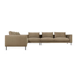Gus* Modern Renfrew XL Sectional 2 - a - FURNITURE - sectional Gus Merino Mocha Left Facing