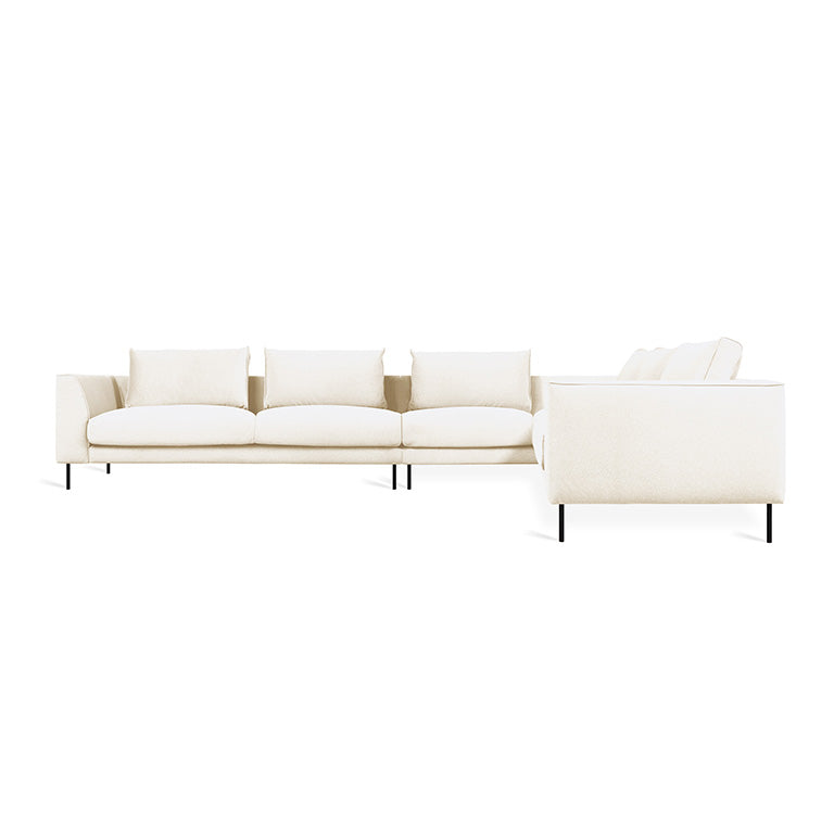 Gus* Modern Renfrew XL Sectional 2 - a - FURNITURE - sectional Gus Merino Cream Right Facing