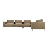 Gus* Modern Renfrew XL Sectional 2 - a - FURNITURE - sectional Gus Merino Mocha Right Facing