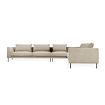 Gus* Modern Renfrew XL Sectional 2 - a - FURNITURE - sectional Gus Mersey Caribou Right Facing