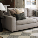 Chris Loves Julia x Loloi Francis Beige / Charcoal Rug Rugs Loloi