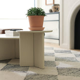 Gus* Modern Odeon Coffee Table - Pearl 4 - b - FURNITURE - coffee table - round Gus