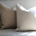 PRE ORDER - Oatmeal Linen Pillow Cover 1 - PILLOWS - linen - neutral Rug & Weave Pillows