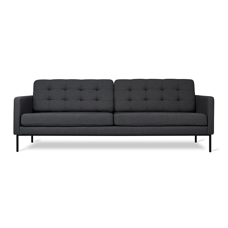 Gus* Modern Towne 84" Sofa 1 - FURNITURE - sofa Gus Mowat Raven
