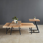 Gus* Modern Transit End Table - Ash 5 - a - FURNITURE - accent table - wood Gus