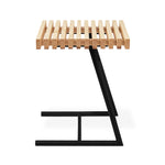 Gus* Modern Transit End Table - Ash 5 - a - FURNITURE - accent table - wood Gus Ash Natural