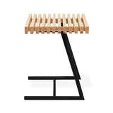 Gus* Modern Transit End Table - Ash 5 - a - FURNITURE - accent table - wood Gus Ash Natural