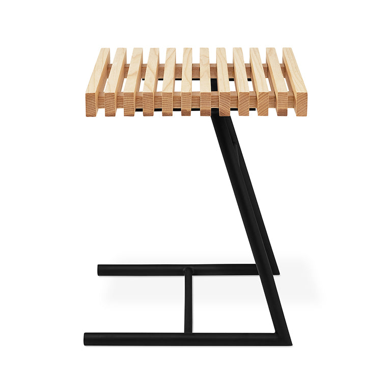 Gus* Modern Transit End Table - Ash 5 - a - FURNITURE - accent table - wood Gus Ash Natural