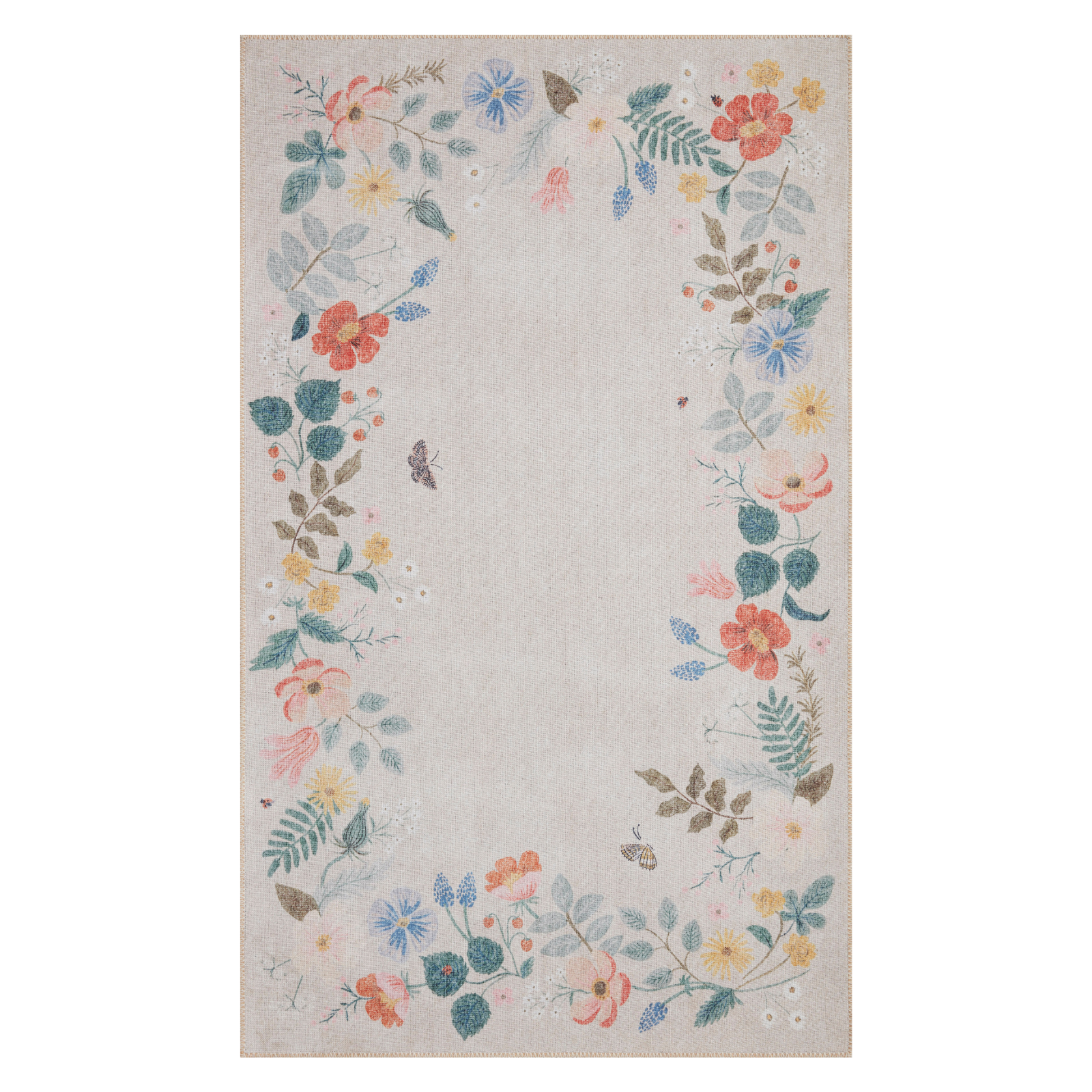 Rifle Paper Co. x Loloi Atelier Cream Rug 3 - RUGS - patterned Loloi