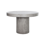 Cassi Outdoor Round Dining Table - Grey 20 - FURNITURE - outdoor Moe's Furniture