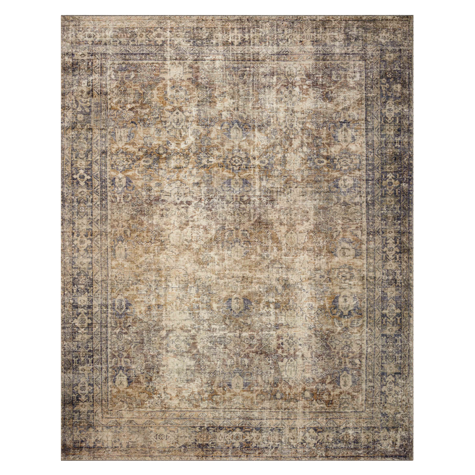 Amber Lewis x Loloi Morgan Sunset / Ink 0-patterned rugs Loloi
