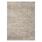 Angela Rose x Loloi Blake Beige/ Denim Rug 0-RUGS Loloi