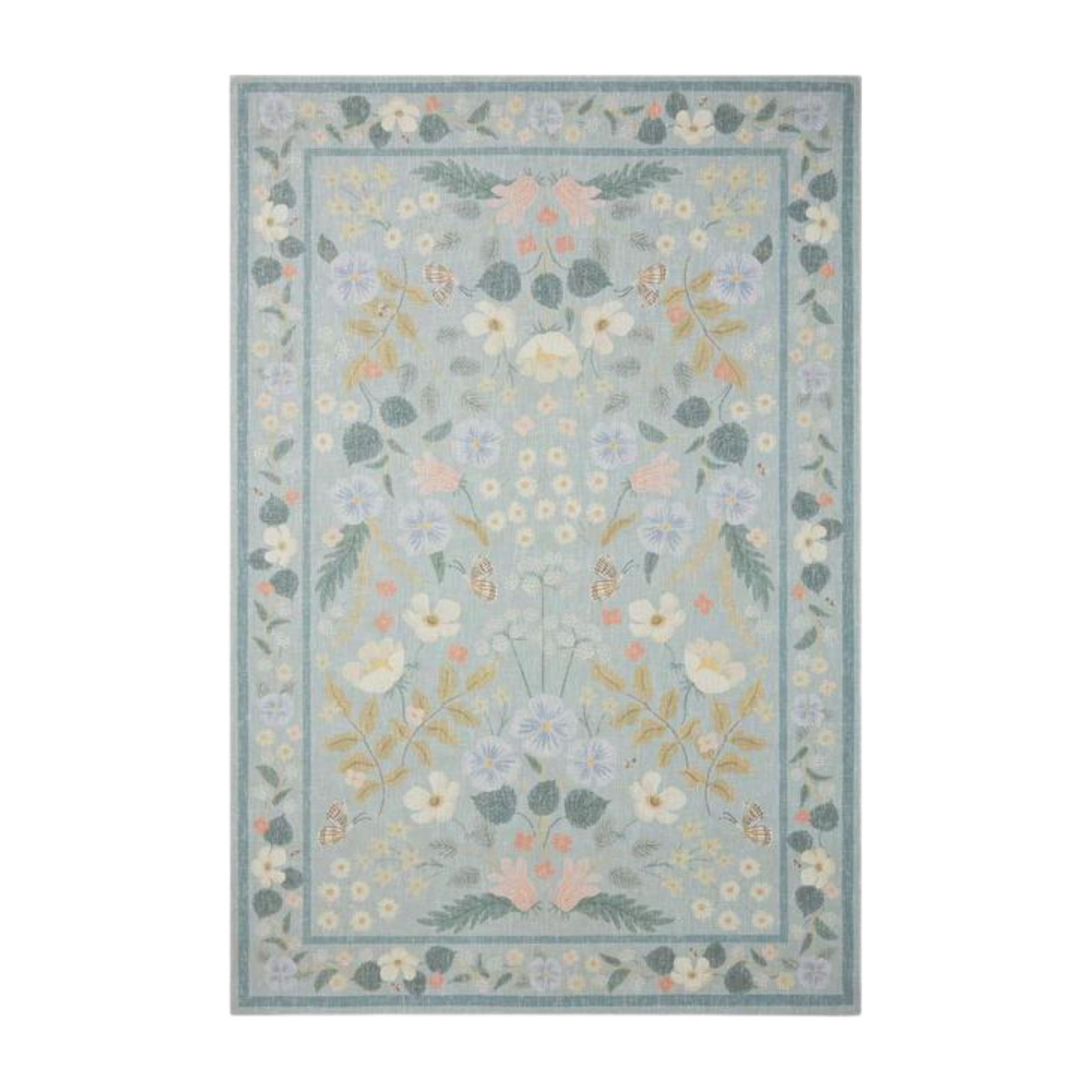 Rifle Paper Co. X Loloi/ Cotswolds Willow Sky Rug 3 - RUGS - patterned Loloi