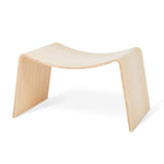 Gus* Modern Wave Stool 6 - FURNITURE - ottoman Gus Blonde Ash