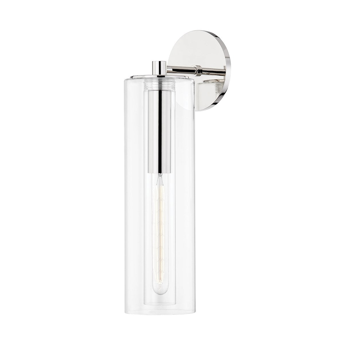 Belinda Wall Sconce sconce Hudson Valley Lighting Polished Nickel