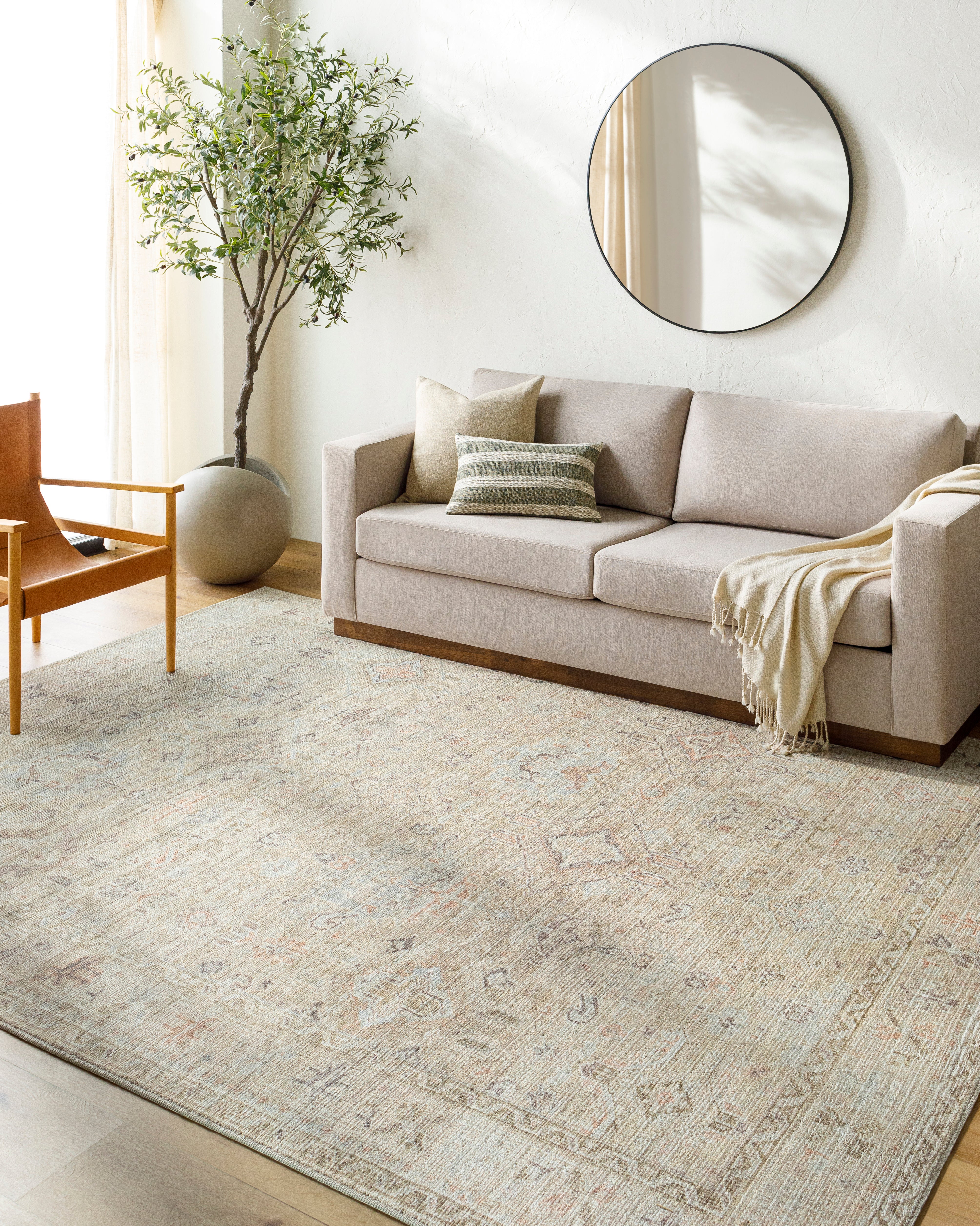 OVERSTOCK ITEM - Becki Owens Marlene Beige / Multi Rug - 9'1" x 12' IN STORE - Sale Rug Surya