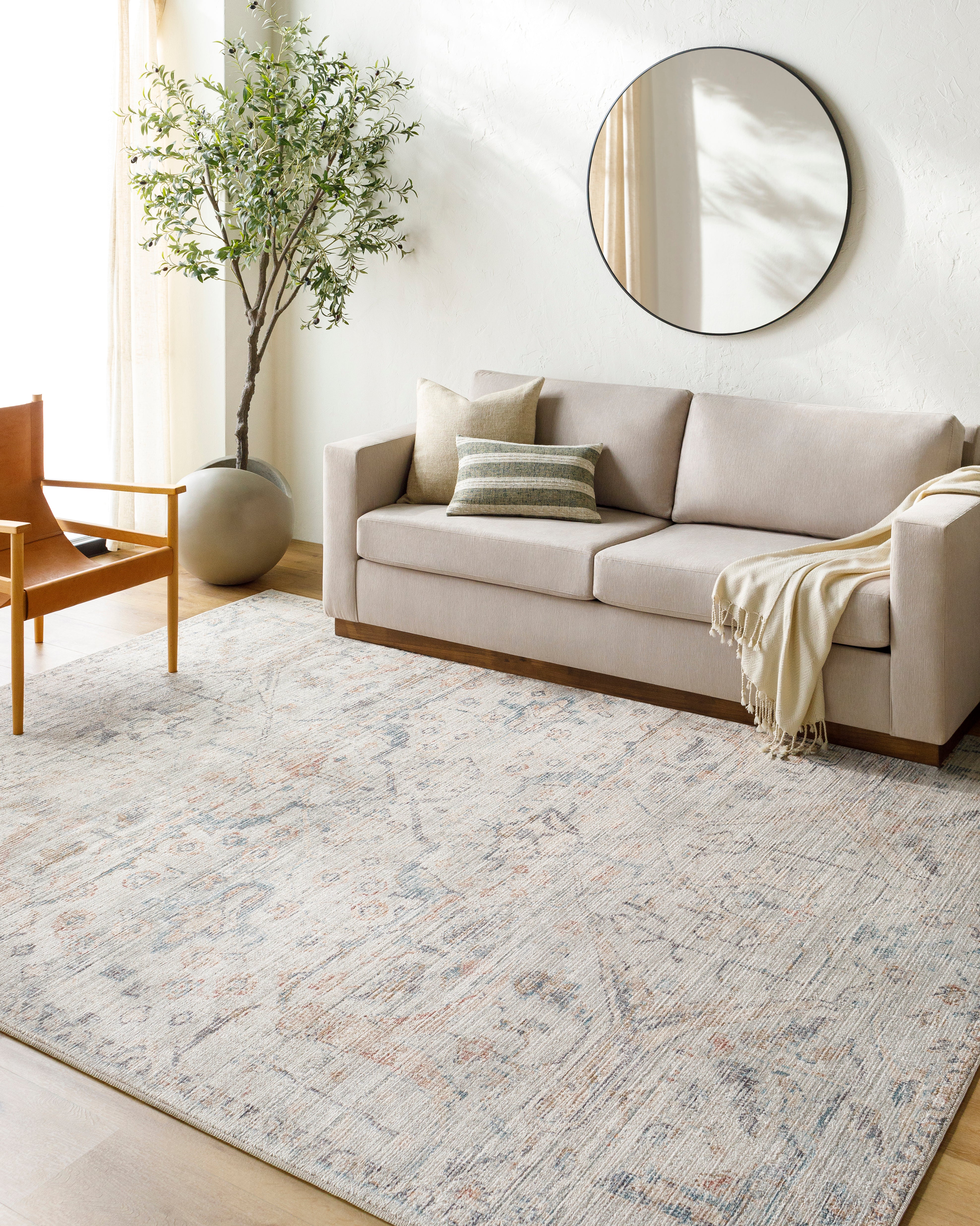 Becki Owens Marlene Denim / Multi Rug 0-RUGS-patterned Surya