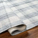 Becki Owens Sammy Silver Plaid Rug 0-RUGS-patterned Surya