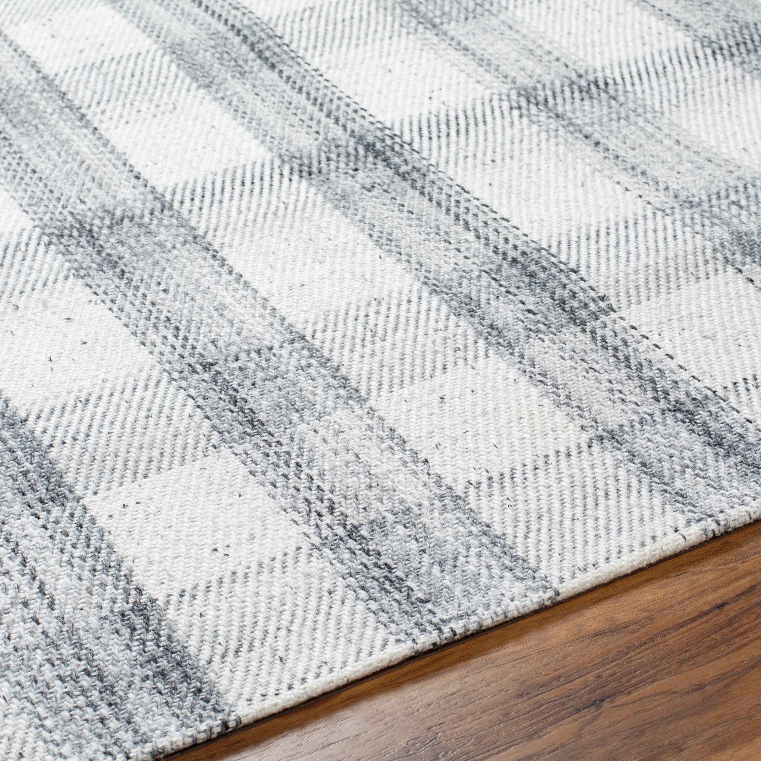 Becki Owens Sammy Silver Plaid Rug 0-RUGS-patterned Surya